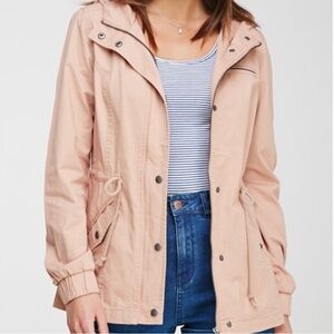 Forever 21 Women's Blush Utility Jacket